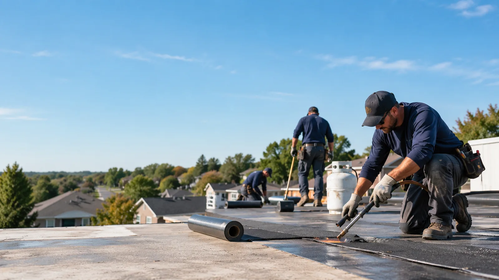 Flat Roof Leak Repair providers in Dunkirk, IN